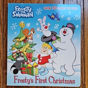 Frosty The Snowman Christmas Lift-the-Flap Hardback Book